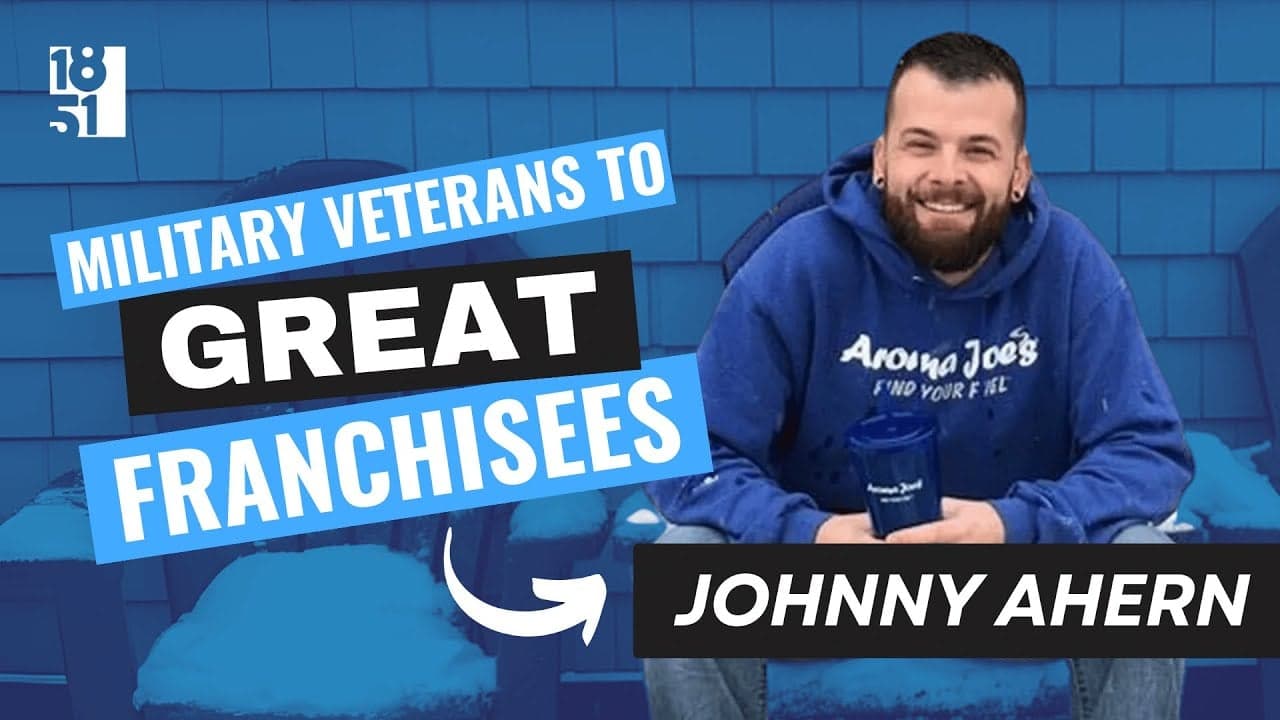 Military Veterans Who Became Great Franchisees: Johnny Ahern, Aroma Joe's