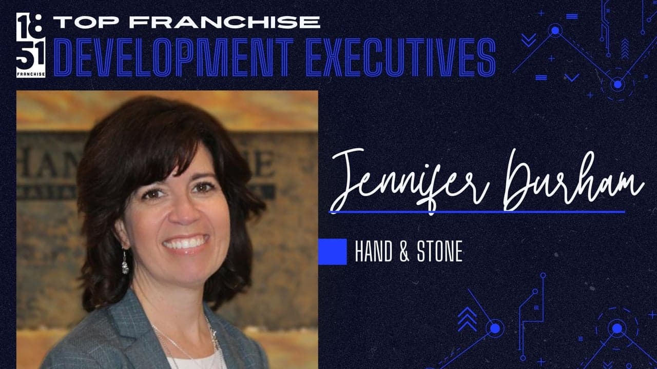 Top Franchise Development Executives of 2024: Jennifer Durham, Chief Development Officer, Hand & Stone Top Franchise Development Executives of 2024: Jennifer Durham, Chief Development Officer, Hand & Stone