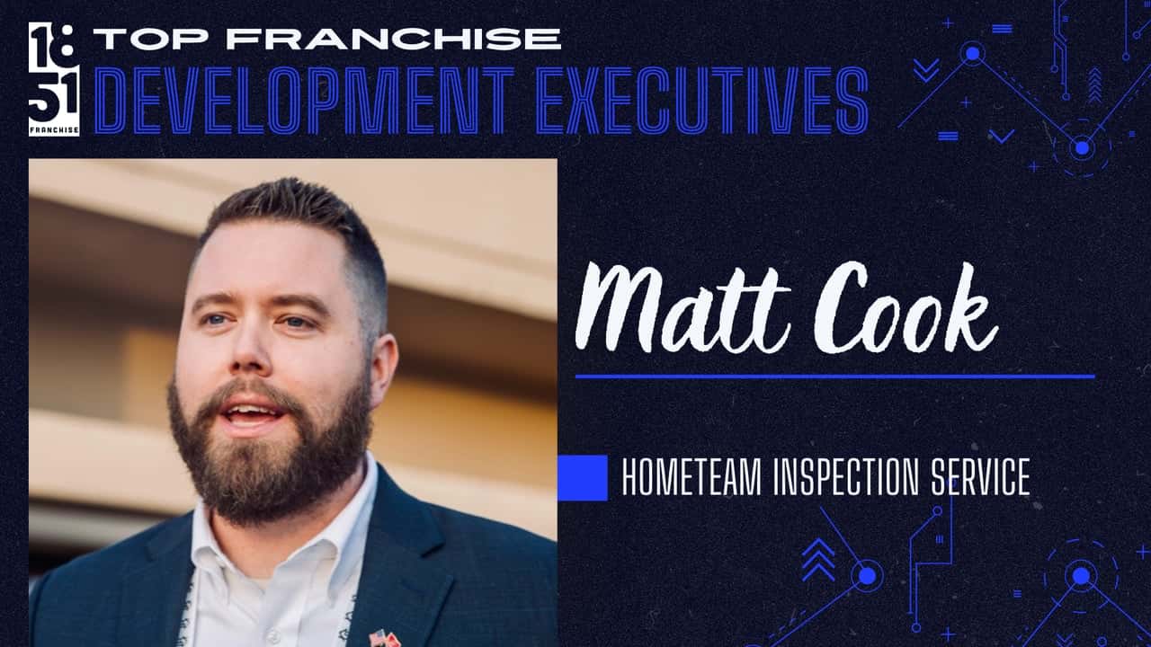 How undefined Evolved and Set New Standards Top Franchise Development Executives of 2024: Matt Cook, HomeTeam Inspection Service