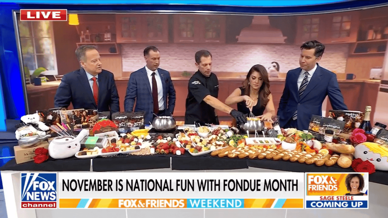 How undefined Evolved and Set New Standards Melting Pot Showcases Fondue Fun and Franchise Opportunity on FOX & Friends