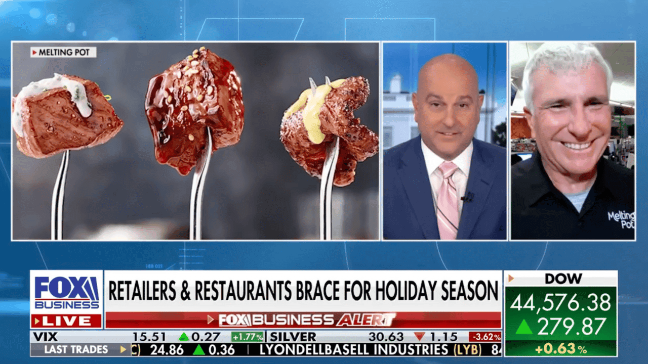 Fox Business: Melting Pot CEO Joins ‘Coast to Coast’ Fox Business: Melting Pot CEO Joins ‘Coast to Coast’