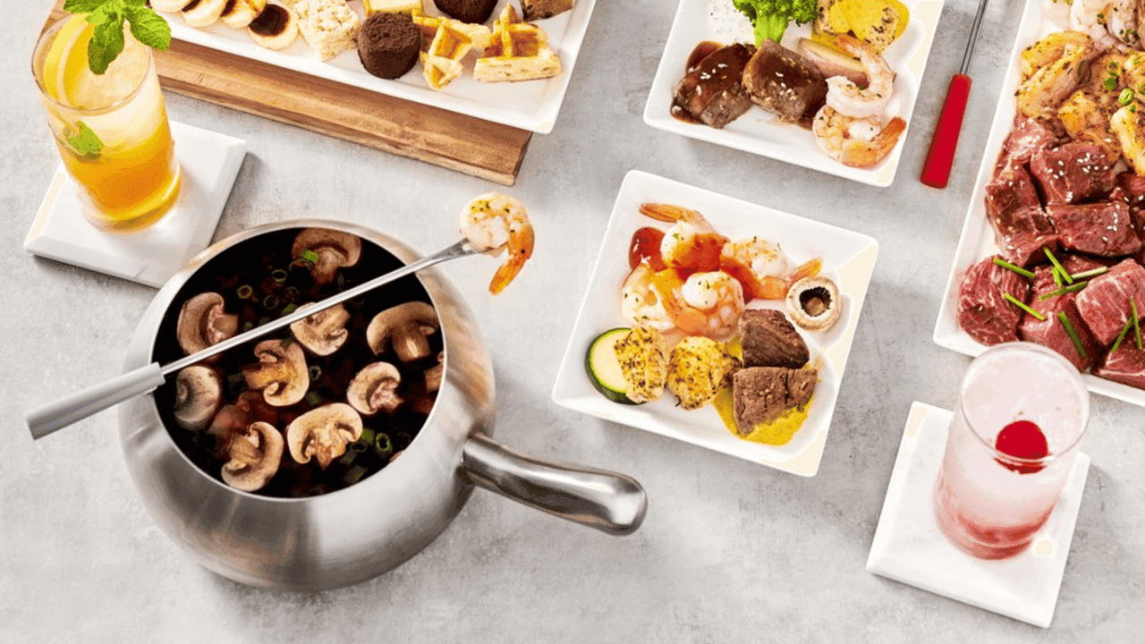 How undefined Evolved and Set New Standards photo of an array of Melting Pot menu items