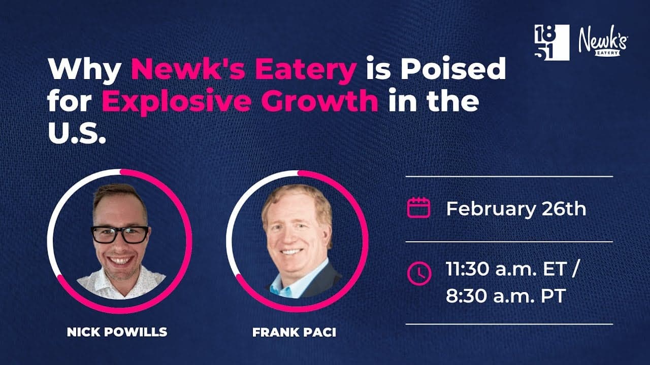 CEO Frank Paci Shares Why Newk’s Eatery Is the Hottest Franchise Opportunity for 2025 CEO Frank Paci Shares Why Newk’s Eatery Is the Hottest Franchise Opportunity for 2025