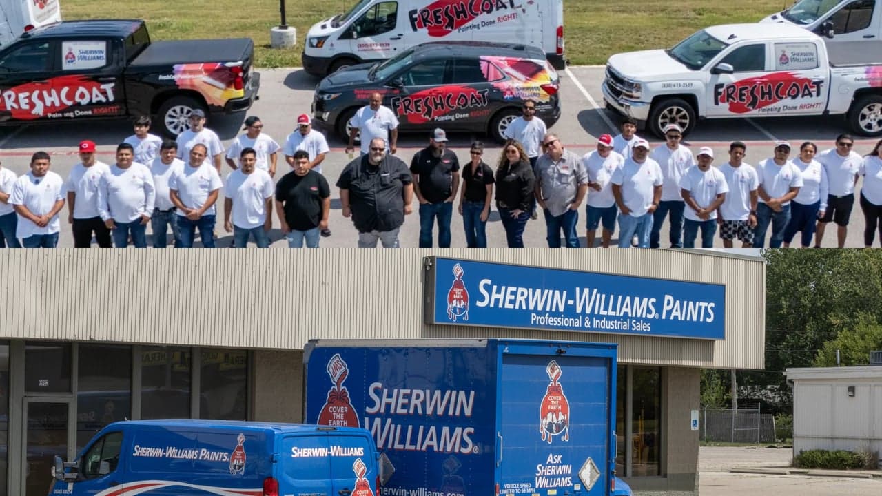 Strategic Partnership With Sherwin-Williams Helps Fresh Coat Franchisees Thrive Strategic Partnership With Sherwin-Williams Helps Fresh Coat Franchisees Thrive