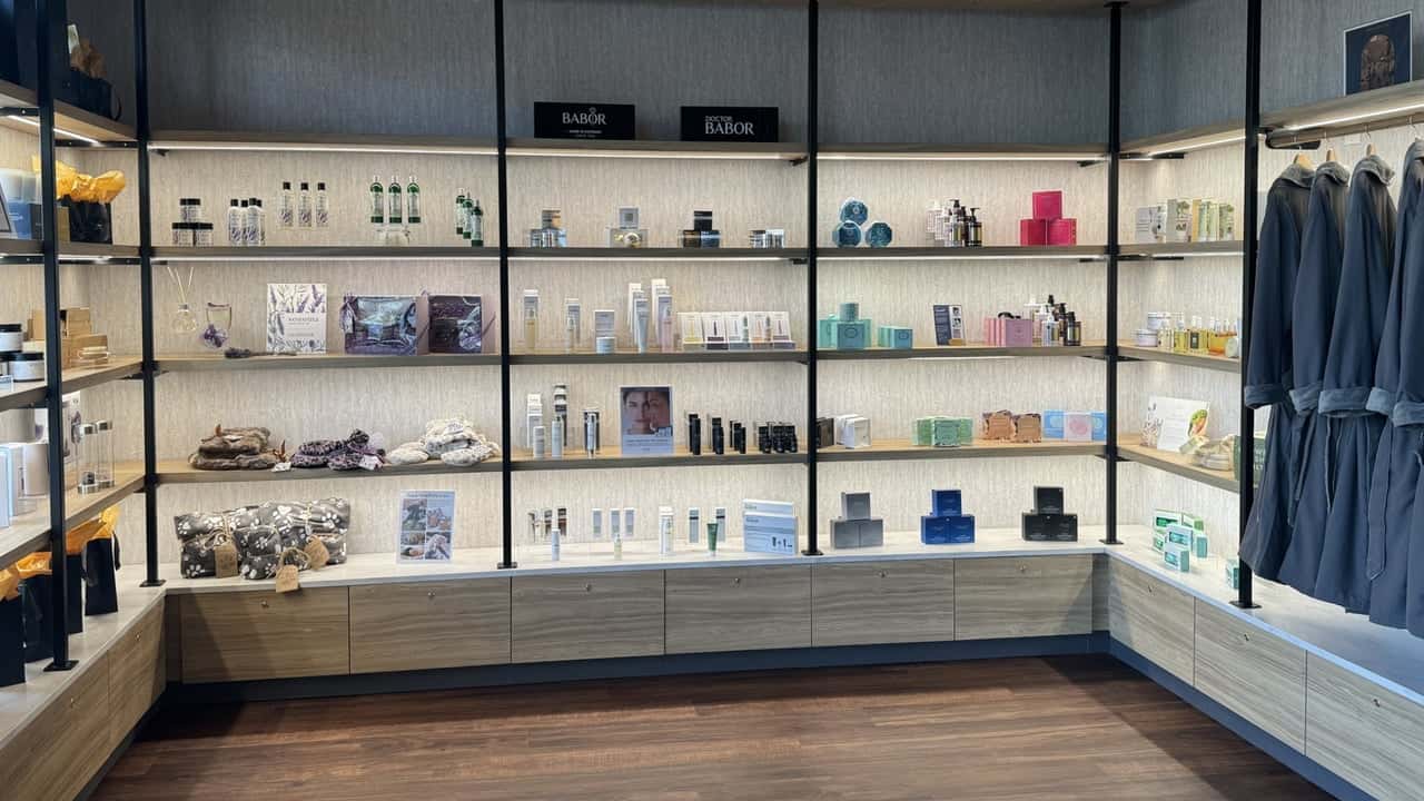 How undefined Evolved and Set New Standards Photo of Woodhouse Spas retail selection