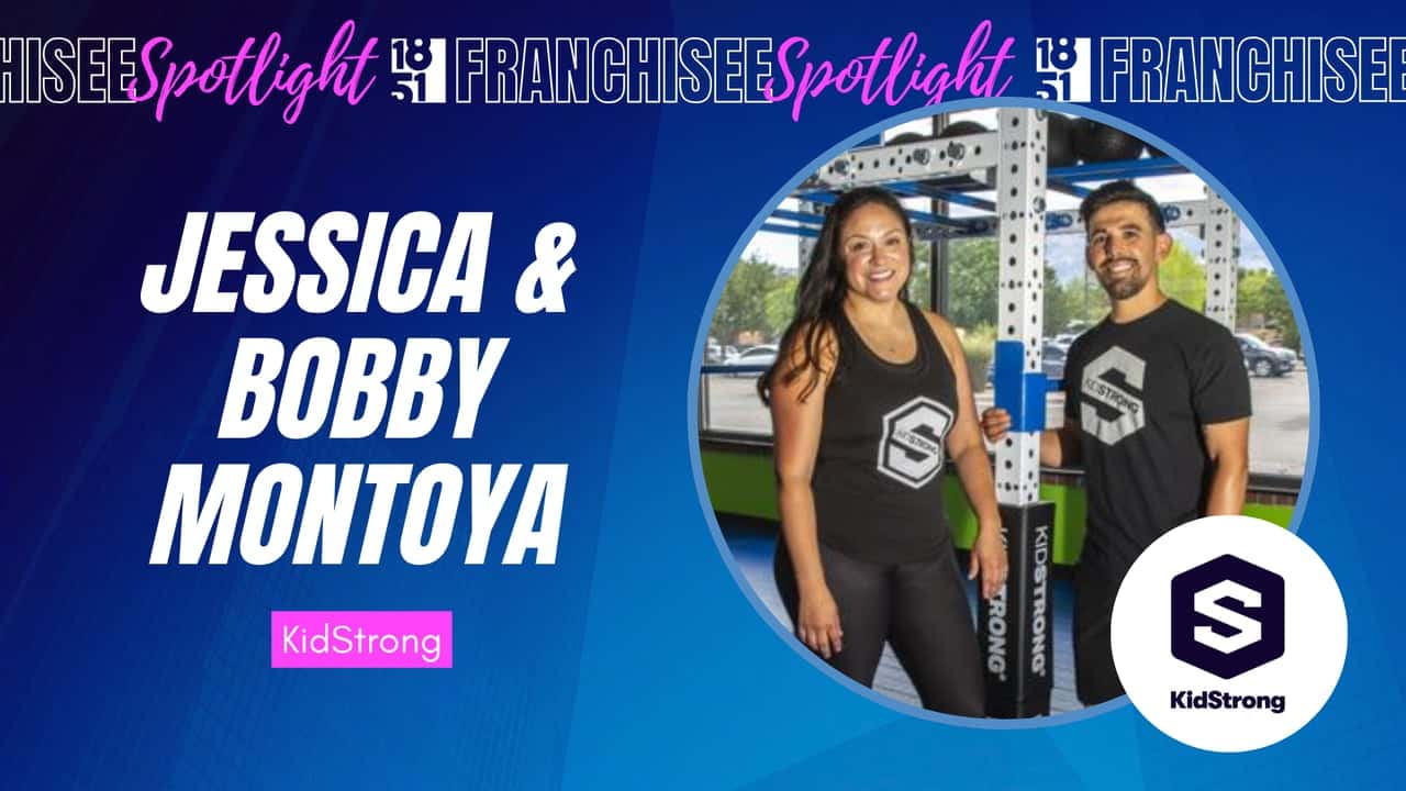 Former Orangetheory Regional Manager and Licensed KidStrong Franchise - Franchisee Spotlight - Jessica and Bobby Montoya - 1851 Franchise