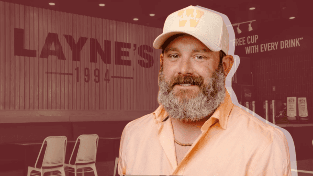 Why This University of Texas Alum Invested in Layne’s Chicken Fingers image of Taylor Thomas laynes chicken finger franchisee in Texas