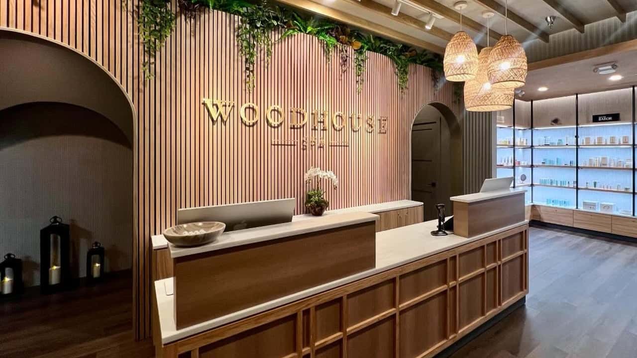 Why Woodhouse Has No True Competitor in the Spa Franchise Photo of front lobby area of Woodhouse Spa