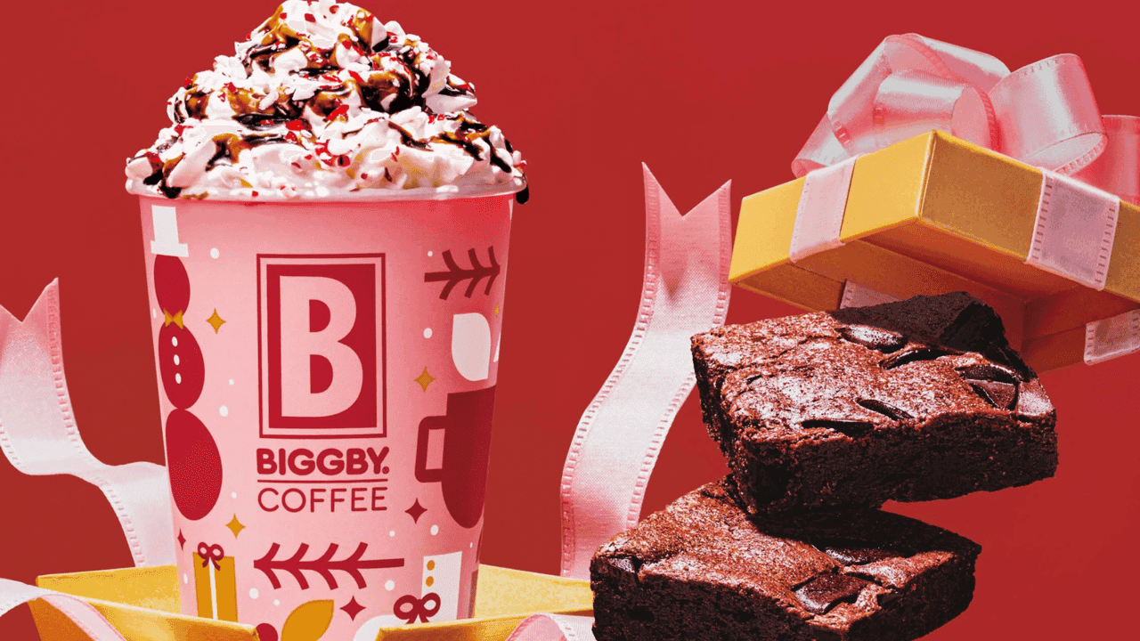 How undefined Evolved and Set New Standards Biggby Coffee food and drink, Christmas seasonal offerings peppermint. brownies