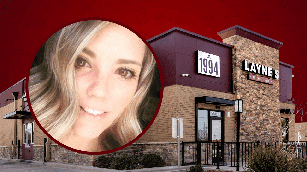 How undefined Evolved and Set New Standards Natalie Hurley headshot and Layne's Chicken Fingers restaurant