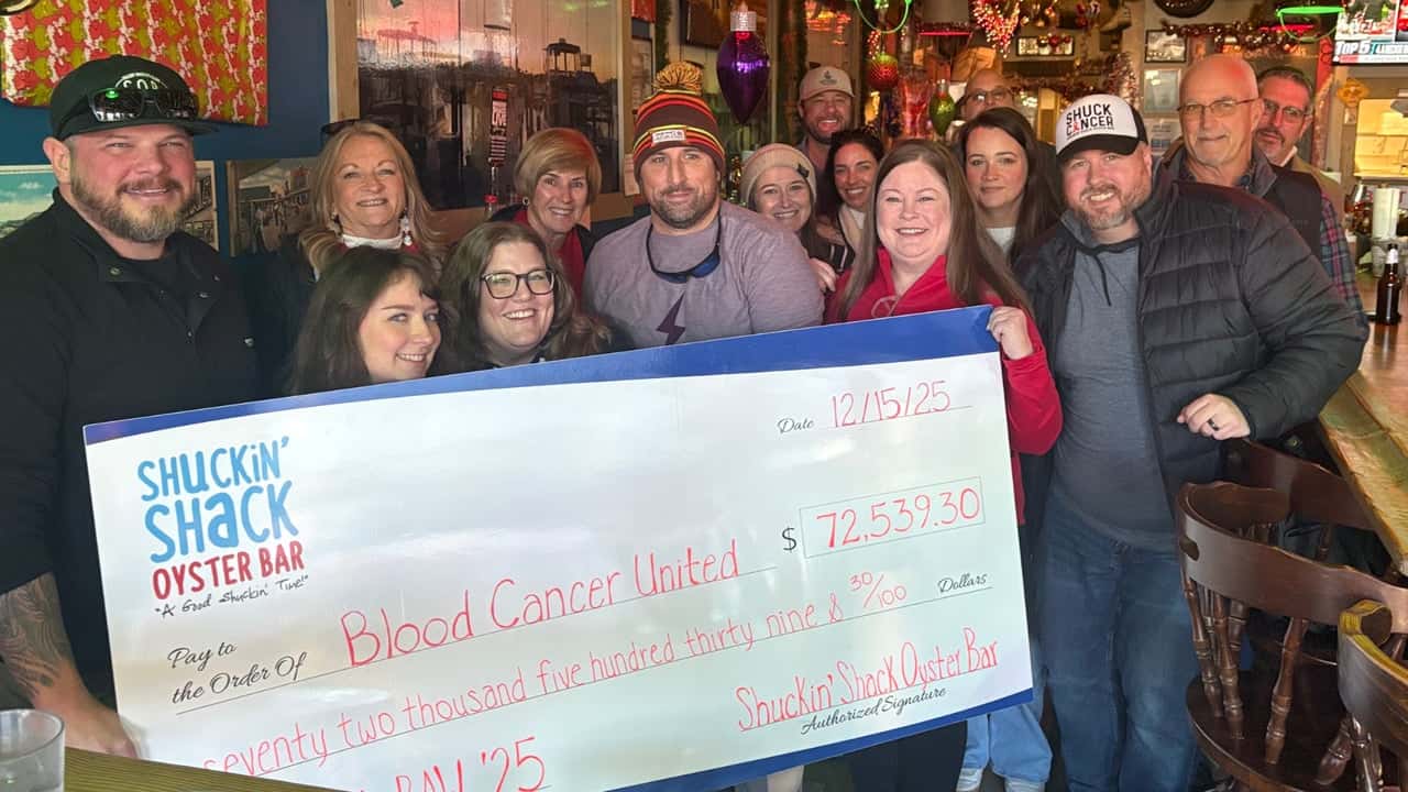 Shuckin’ Shack’s 4th Annual Fresh & Raw Tour Raises Over Shuckin’ Shack’s 4th Annual Fresh & Raw Tour Raises Over $72,000 for Blood Cancer United