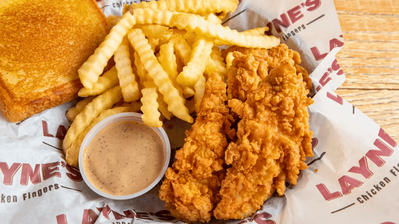 How undefined Evolved and Set New Standards Photo of Layne's chicken fingers & fries basket