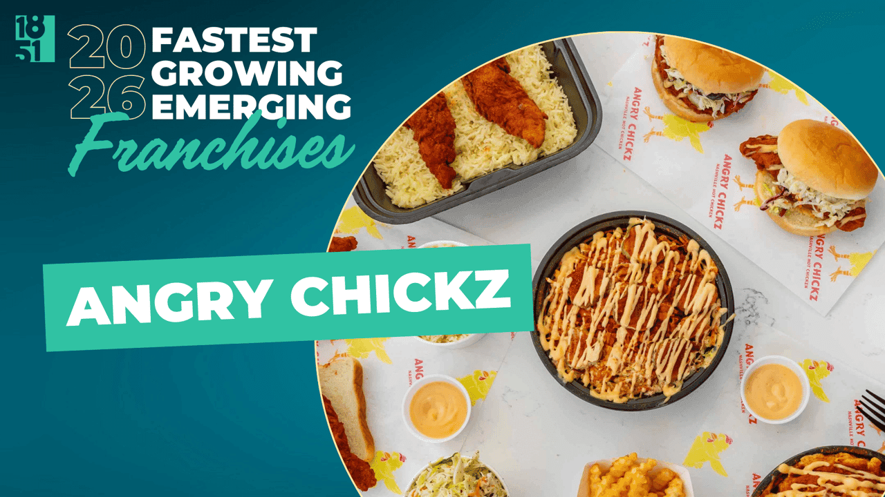1851 Franchise’s Fastest Growing Emerging Franchises of 2026: Angry Chickz 1851 Franchise’s Fastest Growing Emerging Franchises of 2026: Angry Chickz