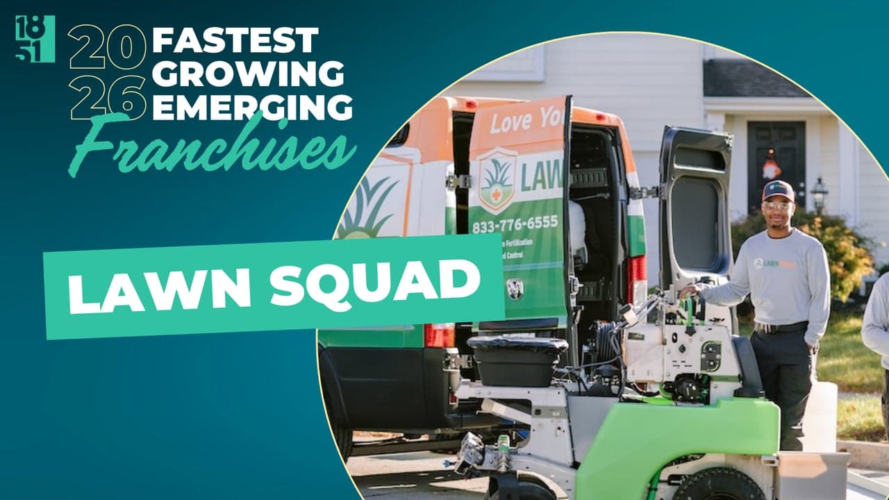 1851 Franchise’s Fastest Growing Emerging Franchises of 2026: Lawn Squad 1851 Franchise’s Fastest Growing Emerging Franchises of 2026: Lawn Squad