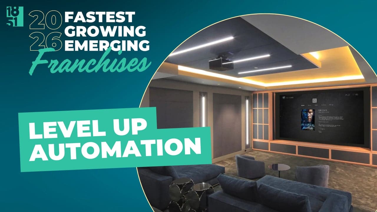 1851 Franchise’s Fastest Growing Emerging Franchises of 2026: Level Up Automation 1851 Franchise’s Fastest Growing Emerging Franchises of 2026: Level Up Automation