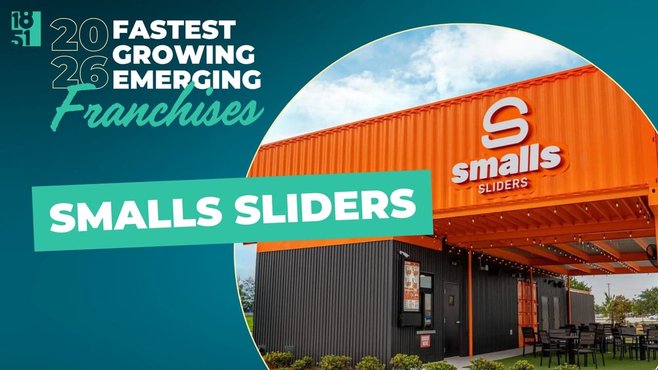1851 Franchise’s Fastest Growing Emerging Franchises of 2026: Smalls Sliders 1851 Franchise’s Fastest Growing Emerging Franchises of 2026: Smalls Sliders