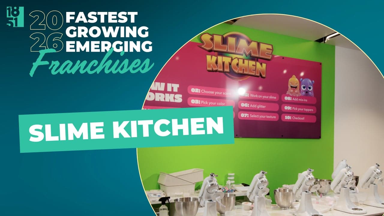 1851 Franchise’s Fastest Growing Emerging Franchises of 2026: Slime Kitchen 1851 Franchise’s Fastest Growing Emerging Franchises of 2026: Slime Kitchen