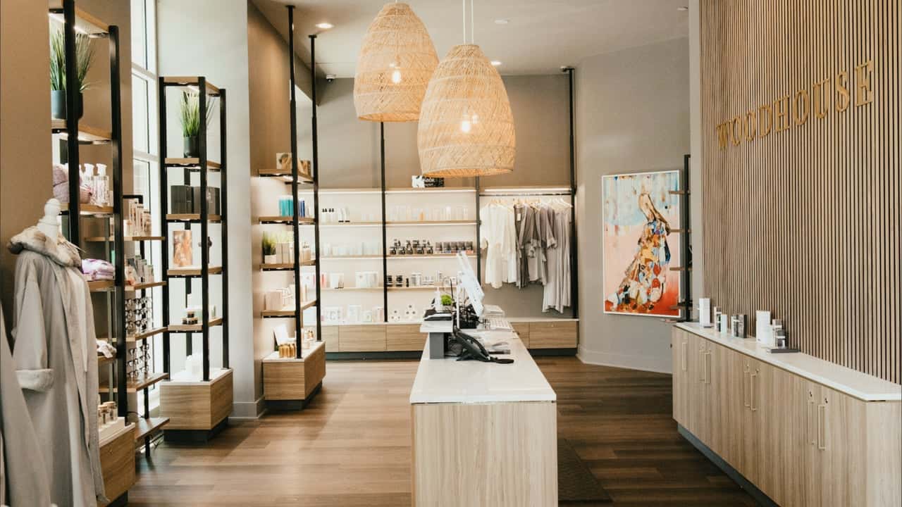 5 Reasons to Invest in a Woodhouse Spas Franchise in 2026 Photo of Woodhouse Spas lobby