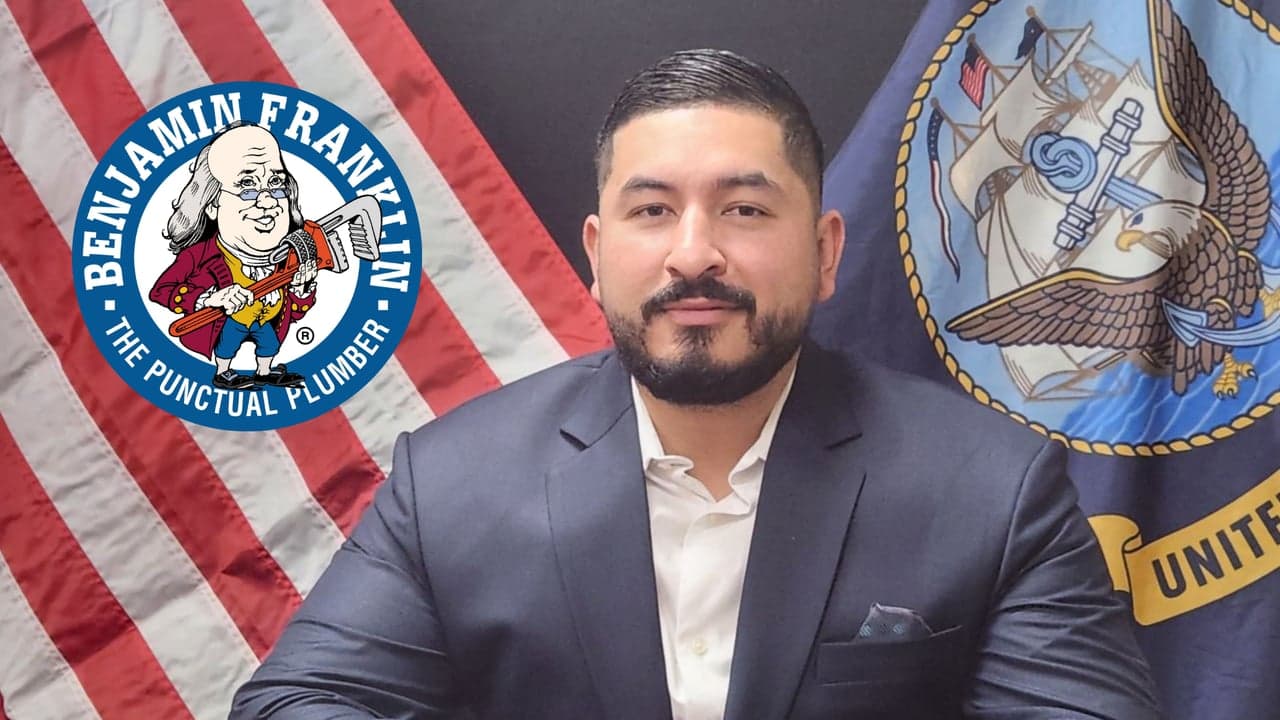Benjamin Franklin Plumbing Offered the Structure and Independence for a Government-to-Franchise Pivot for This Veteran Benjamin Franklin Plumbing Offered the Structure and Independence for a Government-to-Franchise Pivot for This Veteran