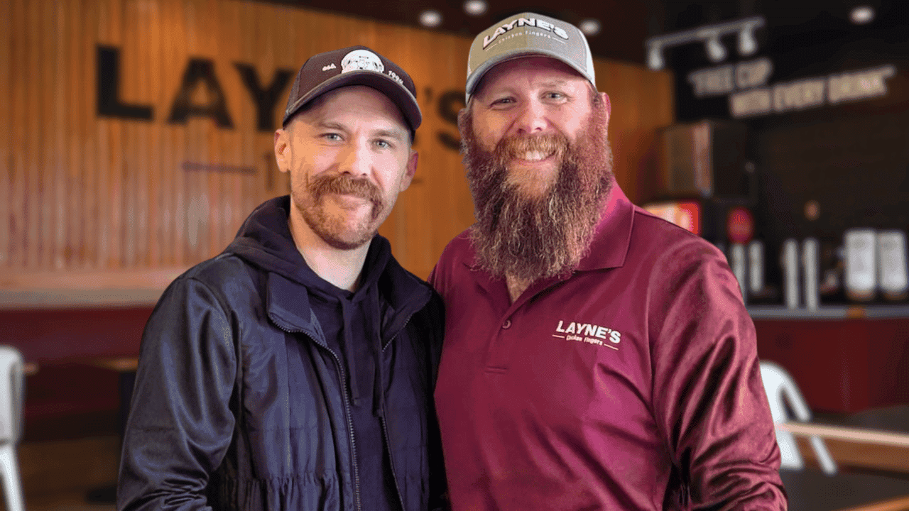 Why These University of Wisconsin-La Crosse Alums Bought Into Layne’s Chicken Fingers Photo of Layne's Chicken Fingers franchisees, UW-La Crosse alums, Luke and Josh Bergeson