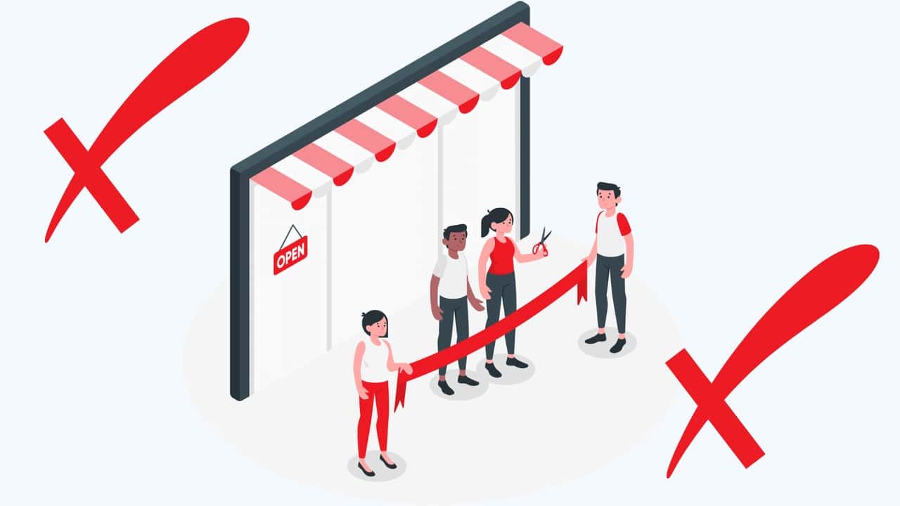 Stop Going It Alone: The Top 5 Reasons Bookkeepers Are BooXkeeping design with people standing in front of business