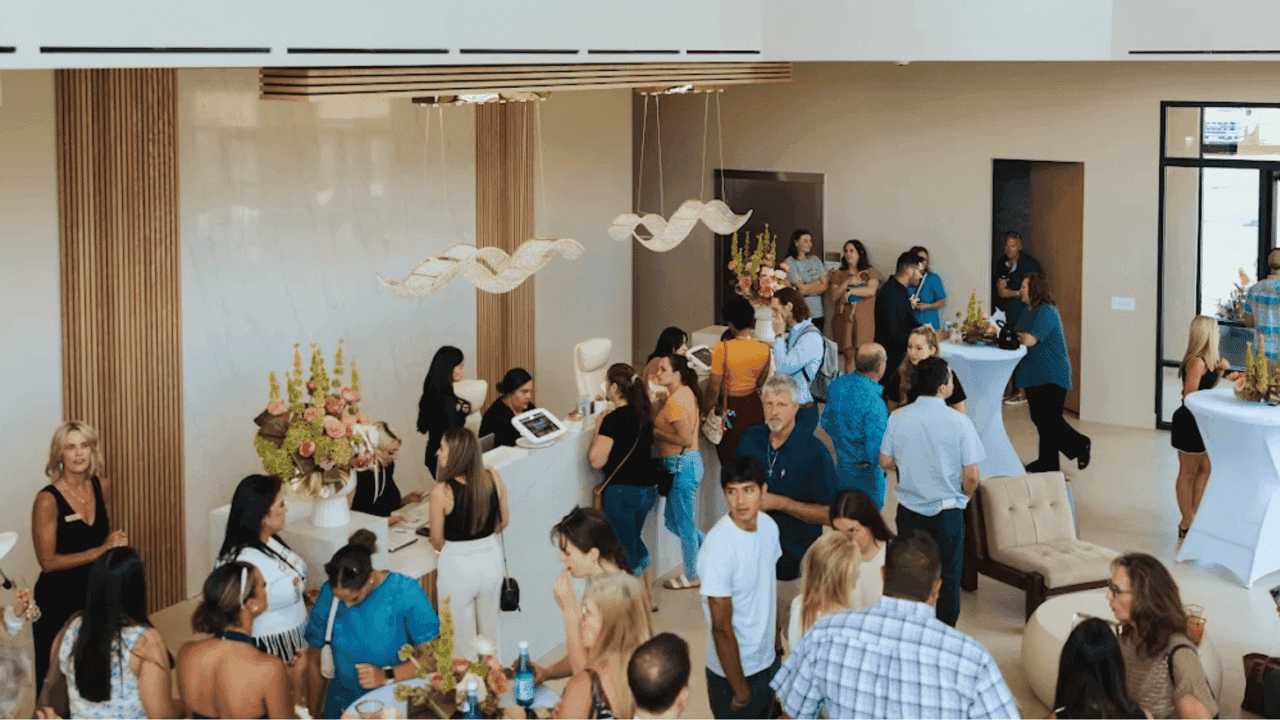 Beyond a Med Spa, New U Is a Women’s Health Solution image of a busy new u women's clinic franchise