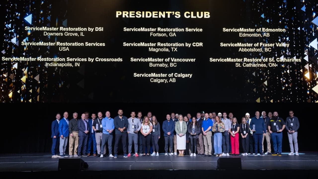 ServiceMaster Restore Celebrates Systemwide Excellence at 2026 Annual Conference ServiceMaster Restore Celebrates Systemwide Excellence at 2026 Annual Conference