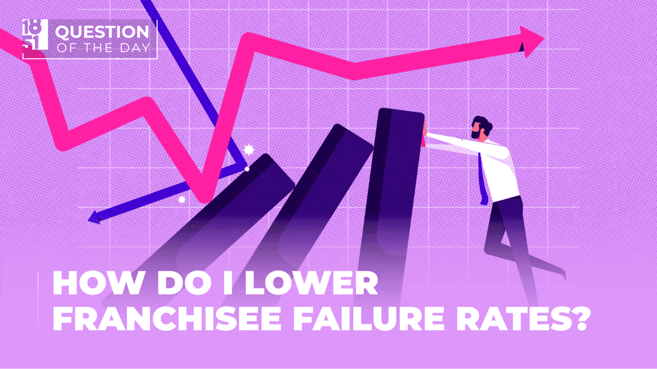 How Do I Lower Franchisee Failure Rates in My System? How Do I Lower Franchisee Failure Rates in My System?