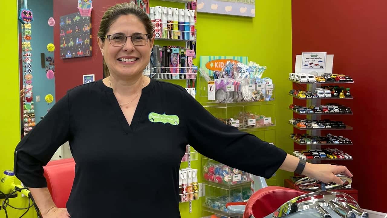 Pigtails & Crewcuts Franchise Owner Champions Children’s Photo of Yvette Stumpf, Pigtails & Crewcuts of Happy Valley franchise owner