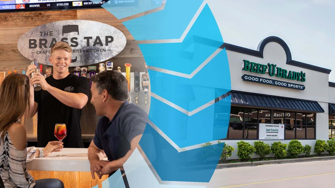 How Experienced Leadership and Company-Owned Restaurants The Brass Tap and Beef'OBrady's Restaurants