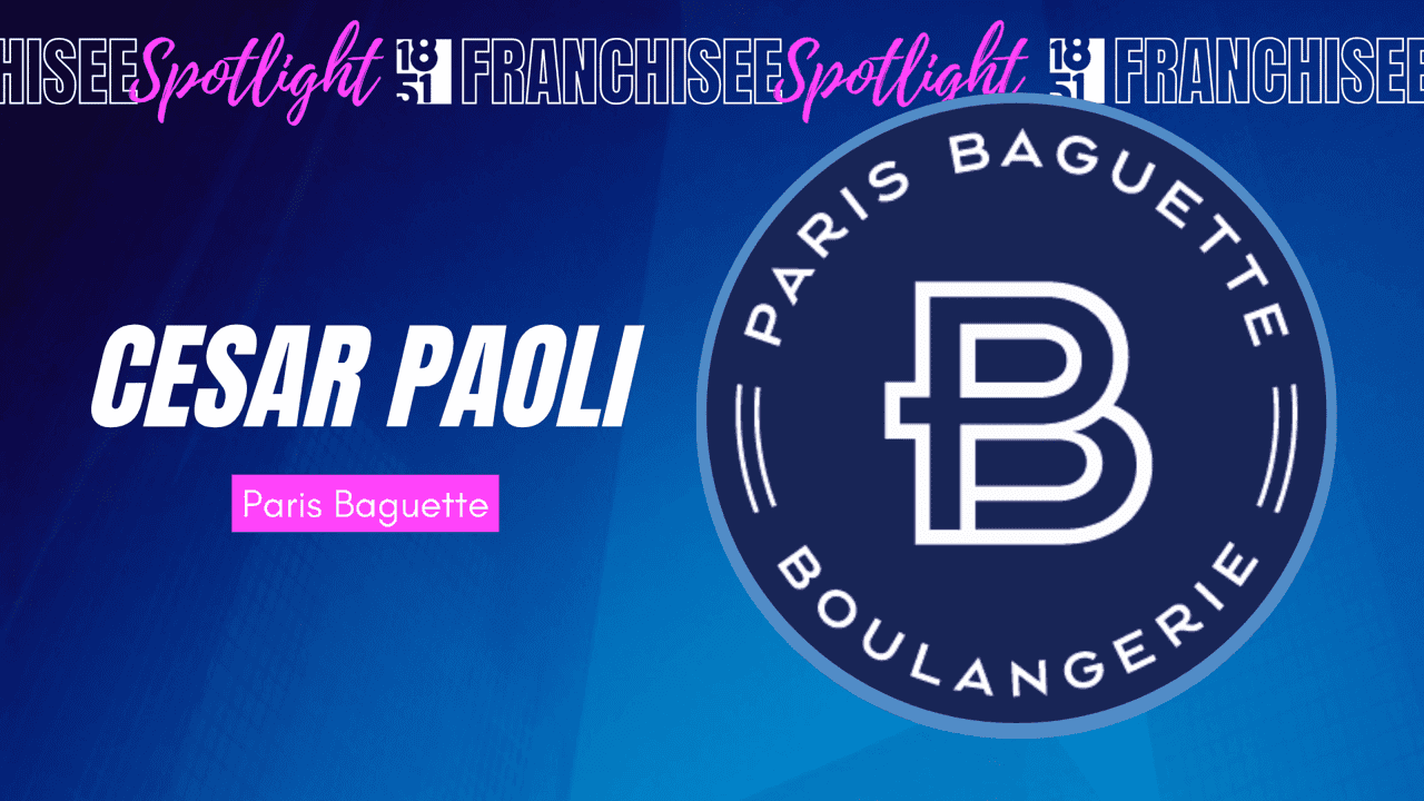 The First One in Miami: Former Banker Brings Paris Baguette cesar paoli franchisee spotlight