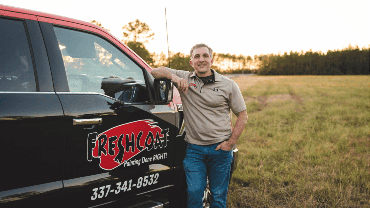 How a Commitment to Community Drives Success for Fresh Coat Photo of Fresh Coat Painters franchise owner Mark Garlington