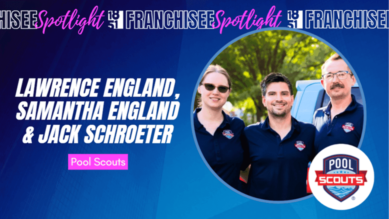 How Pool Scouts Evolved and Set New Standards Pool Scouts Franchisee Spotlight - Lawrence England, Samantha England, Jack Schroeter - 1851