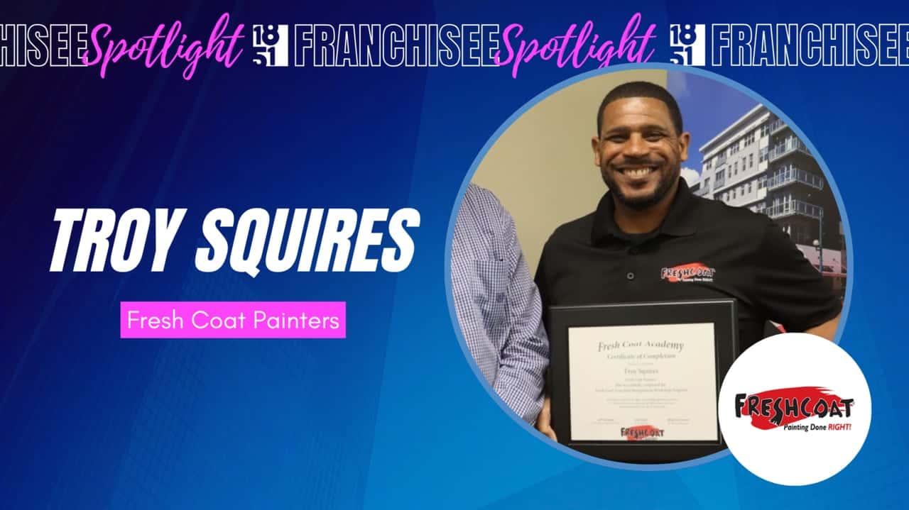 Driven by Family Purpose, Longtime Insurance Agency Owner Launches a Fresh Coat Painters Franchise image of Troy Squires franchise owner of freshcoat painters of St. Louis Missouri