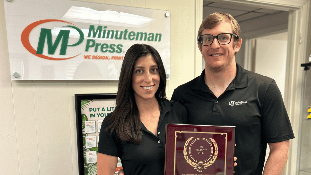 Minuteman Press Franchise Review: Rachel & Cort Payne, Fort Worth, TX