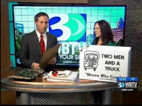 WBTV-Charlotte: TWO MEN AND A TRUCK Offers Tips for Transporting Holiday Goodies WBTV-Charlotte: TWO MEN AND A TRUCK Offers Tips for Transporting Holiday Goodies