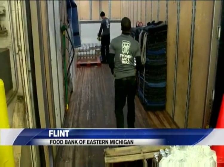 WJRT-Flint, Michigan: TWO MEN AND A TRUCK Volunteer To Help Residents Affected By Water Crisis WJRT-Flint, Michigan: TWO MEN AND A TRUCK Volunteer To Help Residents Affected By Water Crisis
