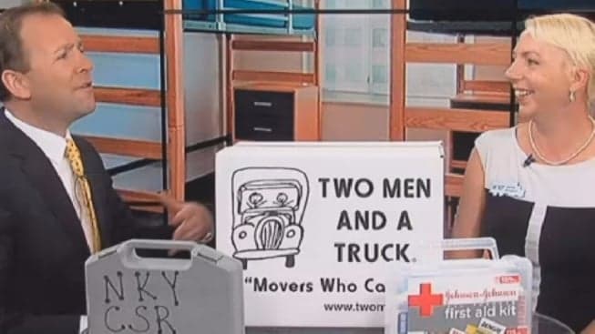 WXIX- Cincinnati, Ohio: Preparing for Back to School Season with TWO MEN AND A TRUCK WXIX- Cincinnati, Ohio: Preparing for Back to School Season with TWO MEN AND A TRUCK