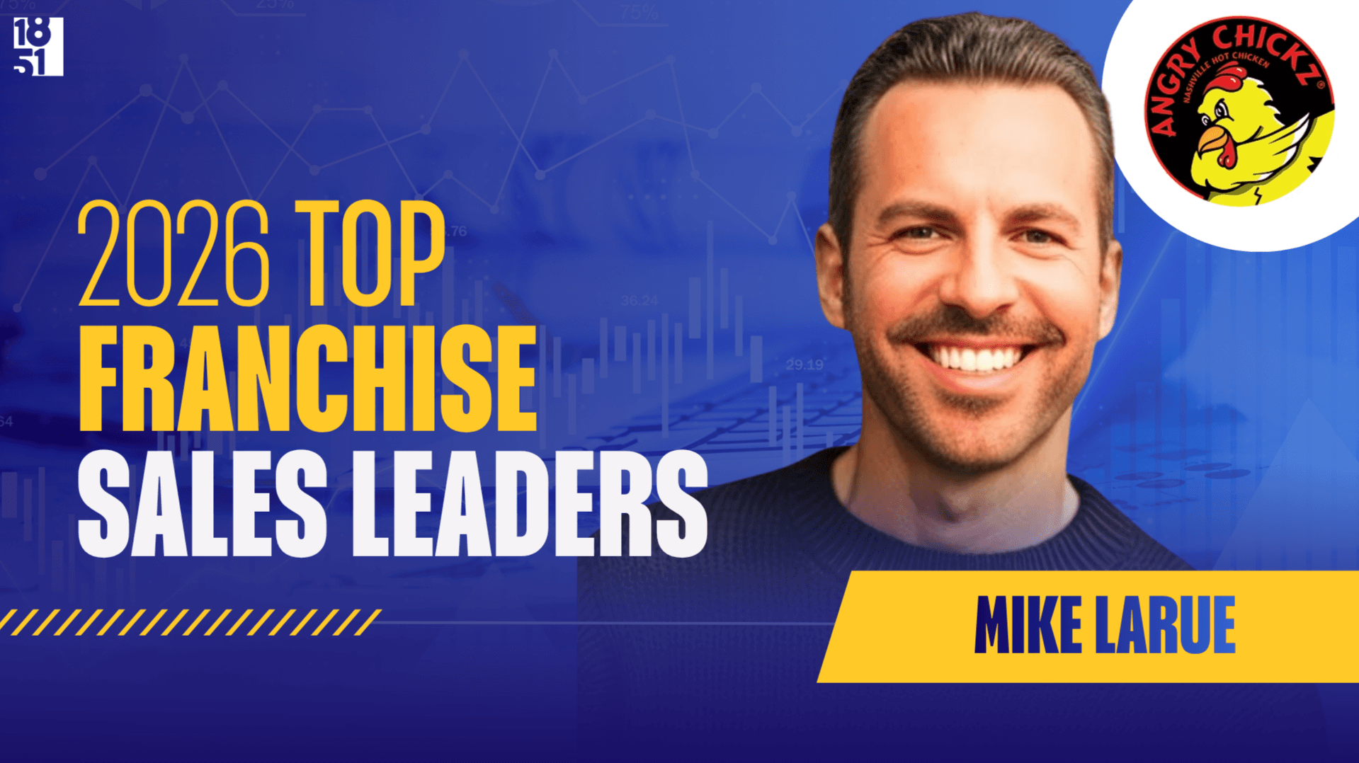 2026 Top Franchise Sales Leaders: Mike LaRue, VP of Franchise Development for Angry Chickz