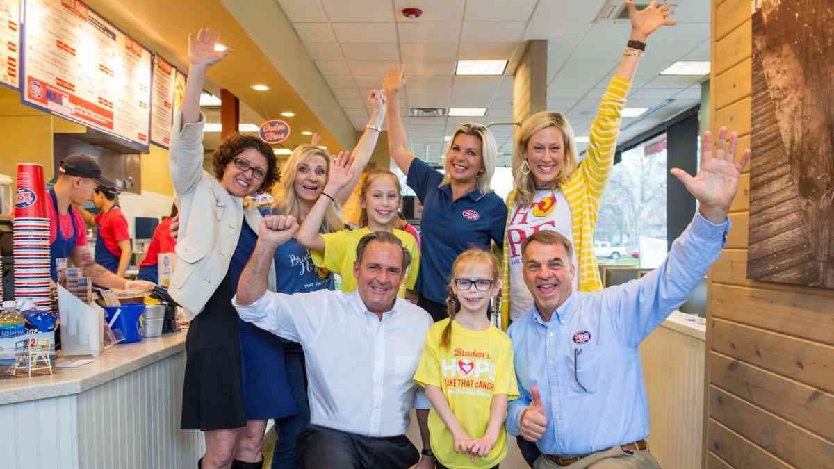 Jersey Mike's Donated 100% of Sales to Local Charities Yesterday Jersey Mike's Donated 100% of Sales to Local Charities Yesterday