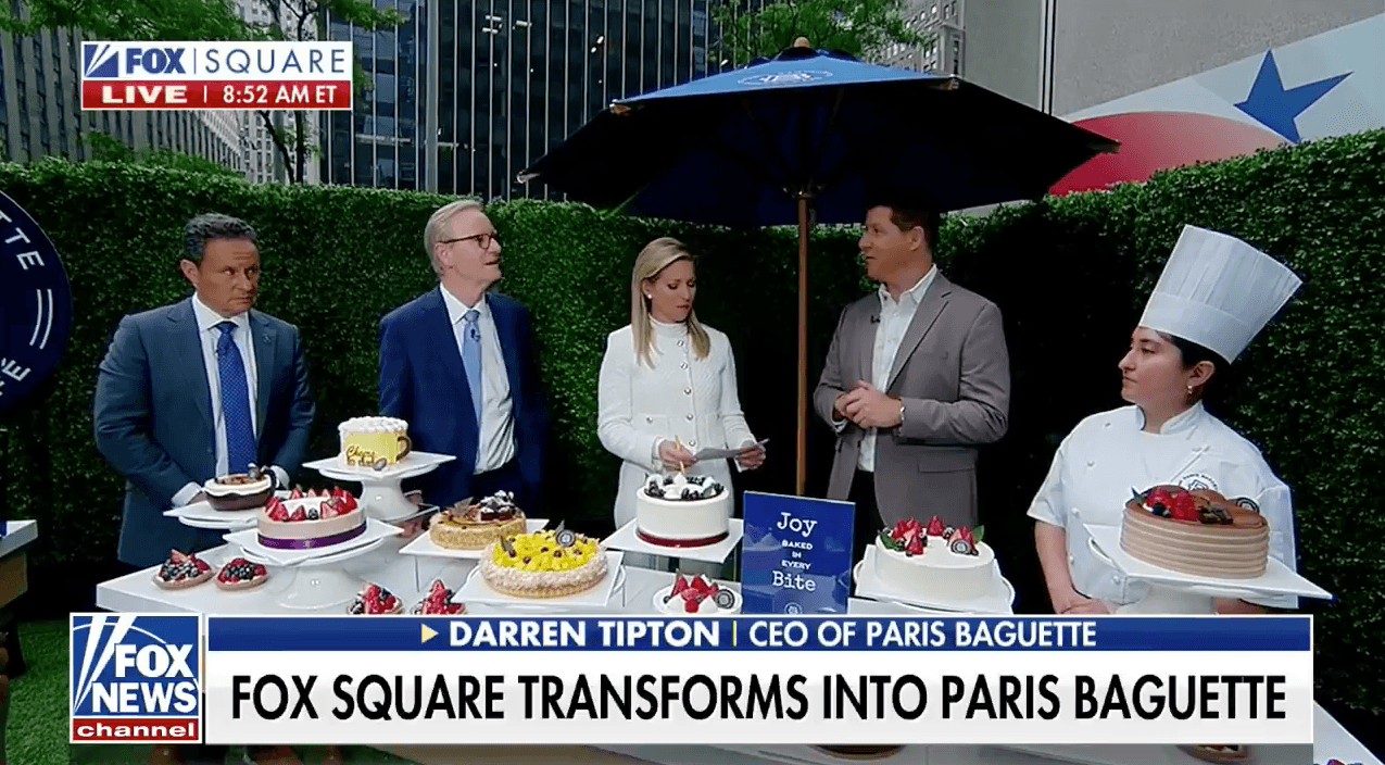 Fox News: Paris Baguette Comes To FOX Square for Breakfast Fox News: Paris Baguette Comes To FOX Square for Breakfast