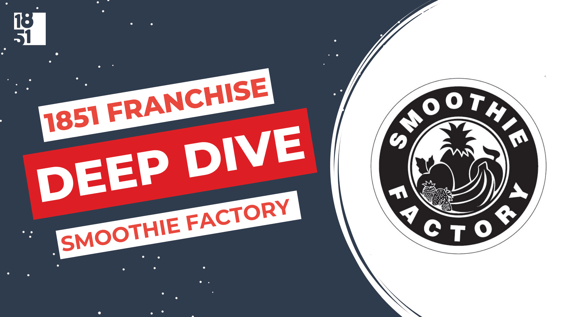 Franchise Deep Dive: Smoothie Factory Franchise Costs, Fees, Profit and Data Franchise Deep Dive: Smoothie Factory Franchise Costs, Fees, Profit and Data