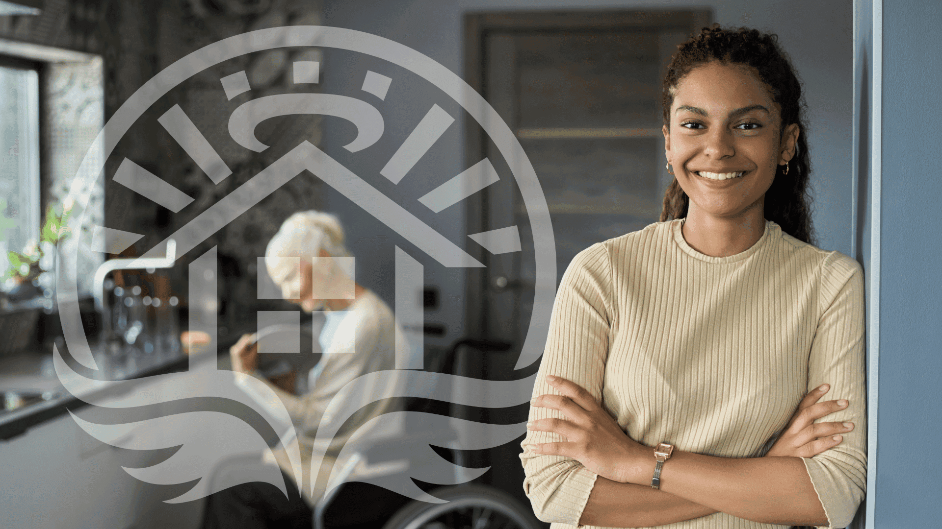 How undefined Evolved and Set New Standards image of a home halo franchisee elder care business owner franchisee