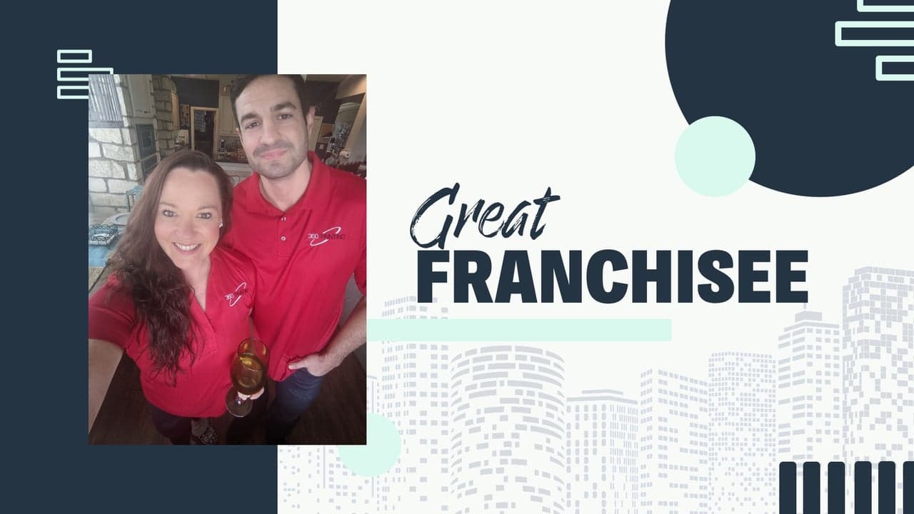 The Great Franchisees: Alex and Alyssum Genthon, 360º Painting, Houston The Great Franchisees: Alex and Alyssum Genthon, 360º Painting, Houston