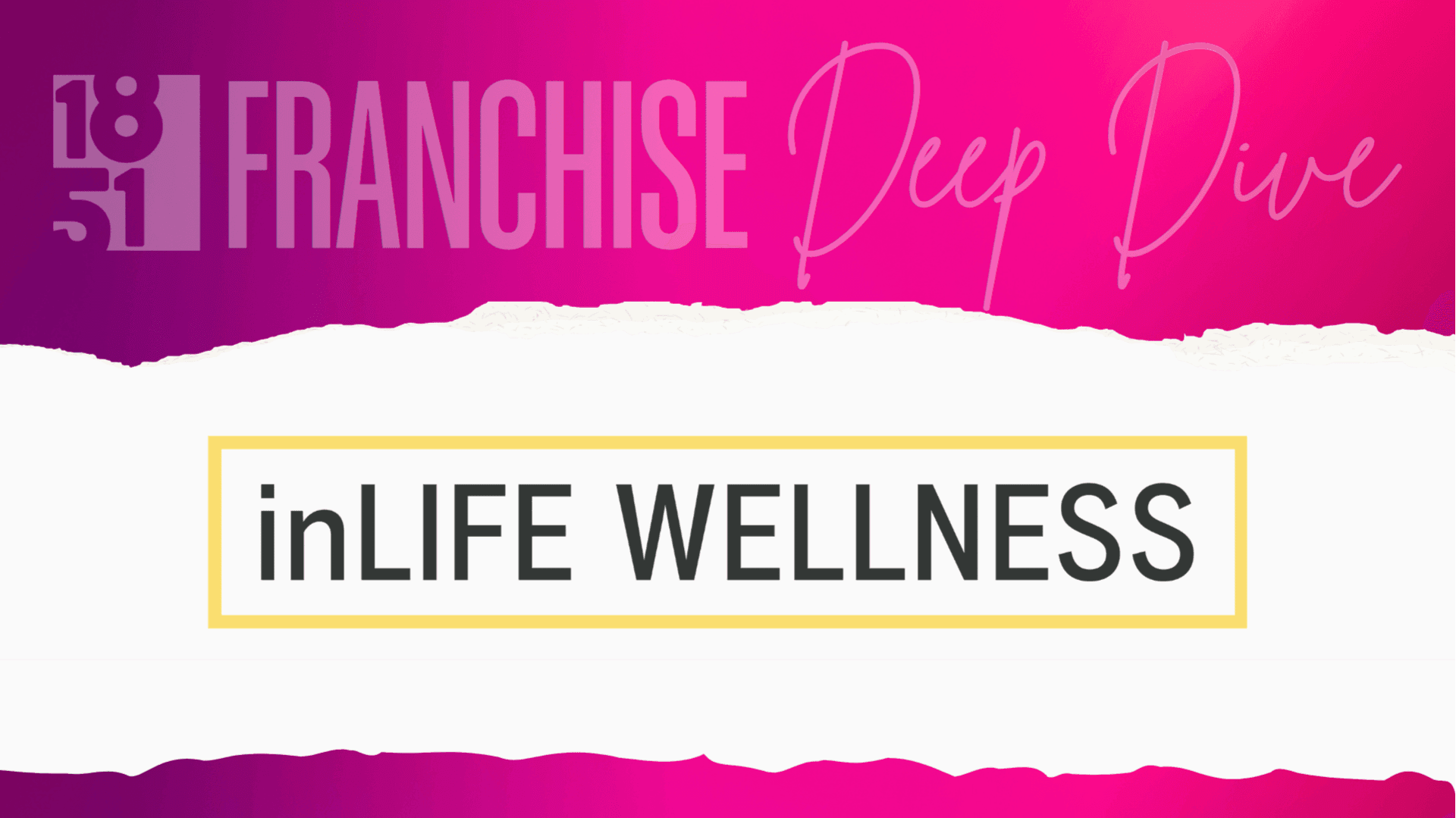 inLIFE Wellness Franchise Costs, Fees, Profit and Data for 2026